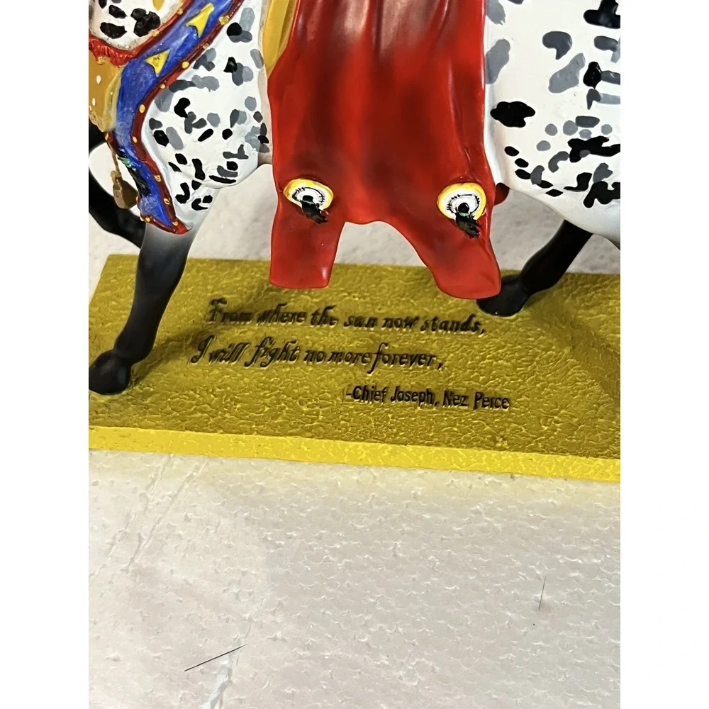 Trail Of Painted Ponies  RUNS THE BITTERROOT  Signed 63/150